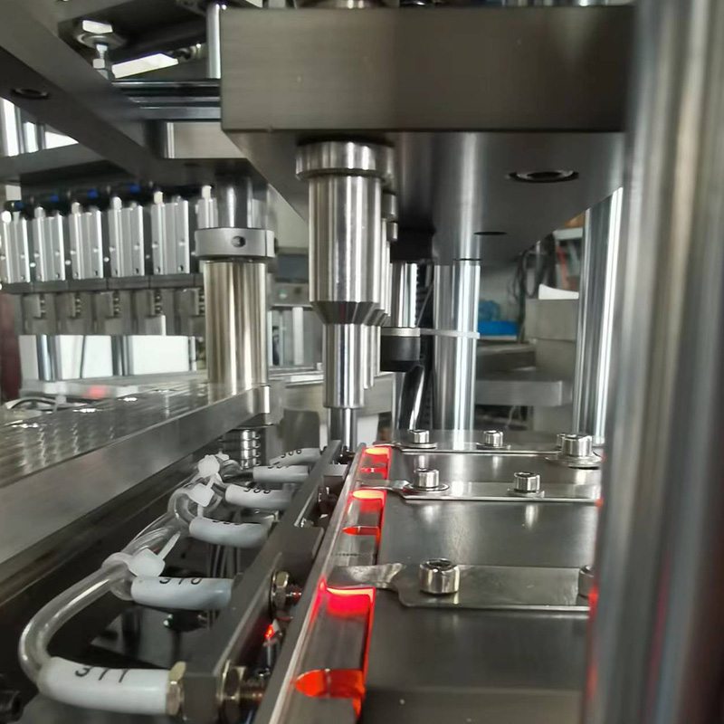 Octagonal Heparin Cap Heat and Welding Automatic Assembly Machine